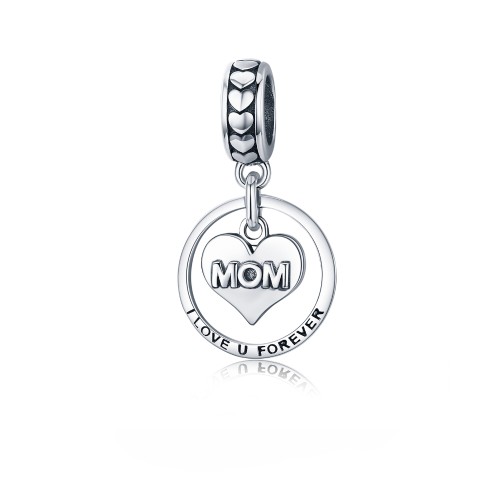 Srebrny charms zawieszka Ornamo Mama Na Zawsze ORSCC649 