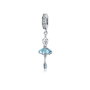 Srebrny charms zawieszka Ornamo Baletnica ORSCC514 