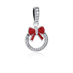 Srebrny charms zawieszka Ornamo Bombka ORSCC077 
