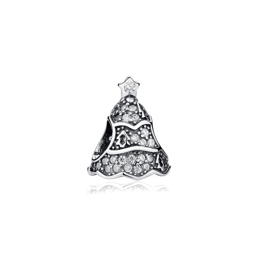 Srebrny charms Ornamo Srebrna Choinka ORPAS233 