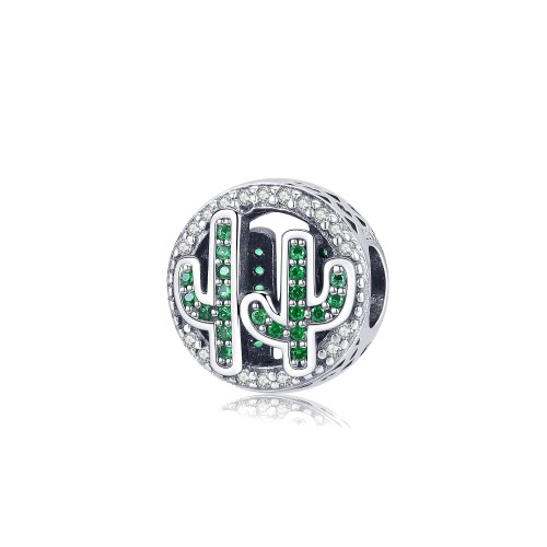 Srebrny charms Ornamo Cyrkoniowe Kaktusy ORSCC918