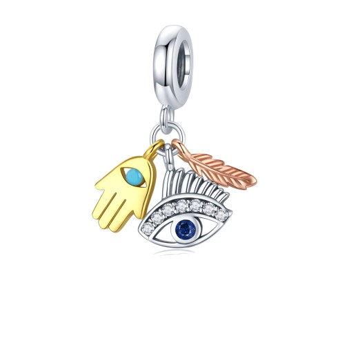 Srebrny charms zawieszka Ornamo Egipskie Symbole ORSCC1860