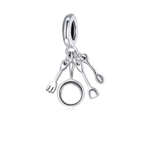 Srebrny charms zawieszka Ornamo Przybory Kuchenne ORSCC1888