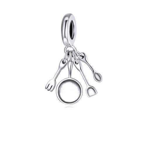Srebrny charms zawieszka Ornamo Przybory Kuchenne ORSCC1888