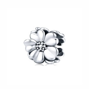 Srebrny charms Ornamo Trzy Kwiatki ORSCC1486
