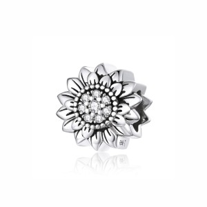 Srebrny charms Ornamo Srebrny Słonecznik ORSCC1507