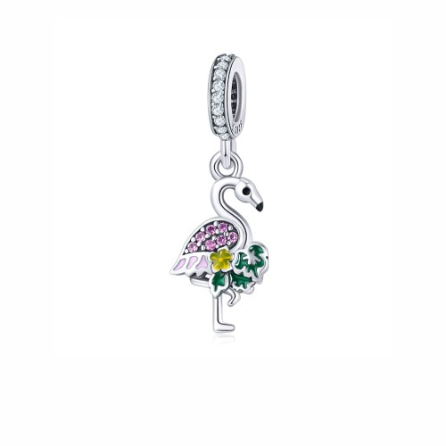 Srebrny charms zawieszka Ornamo Flaming ORSCC849