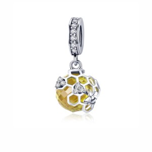 Srebrny charms zawieszka Ornamo Kula Miodu ORSCC879