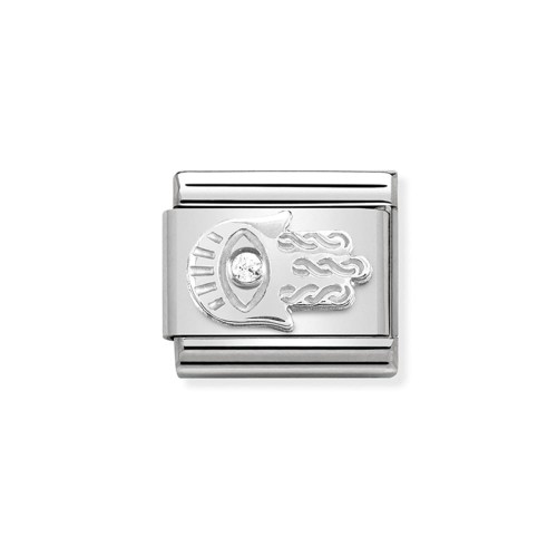 Element Link Nomination Composable Silver Fatima 330311/16