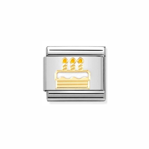 Element Link Nomination Composable Gold Tort 030272/71
