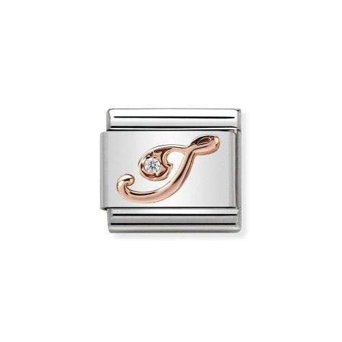 Element Link Nomination Composable Rose Gold Litera I 430310/09