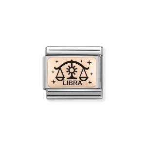 Element Link Nomination Composable Rose Gold Waga 430112/07