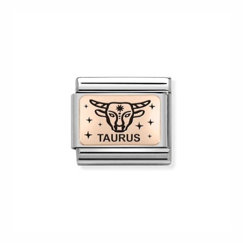 Element Link Nomination Composable Rose Gold Byk 430112/02