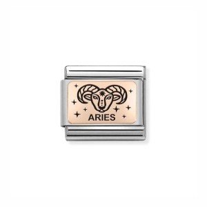 Element Link Nomination Composable Rose Gold Baran 430112/01