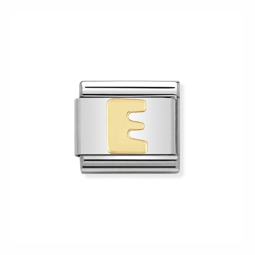 Element Link Nomination Composable Gold litera E 030101/05