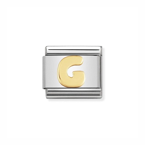 Element Link Nomination Composable Gold litera G 030101/07