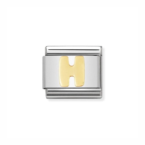 Element Link Nomination Composable Gold litera H 030101/08