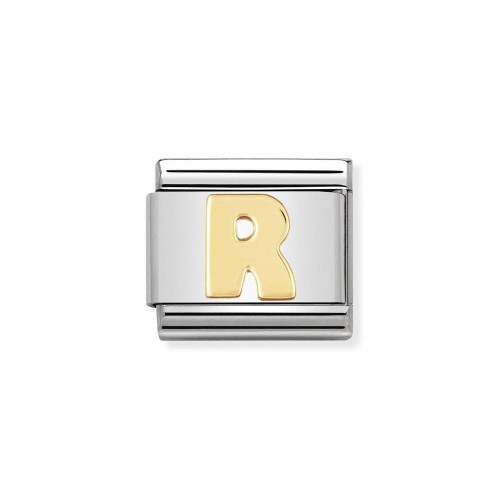Element Link Nomination Composable Gold litera R 030101/18