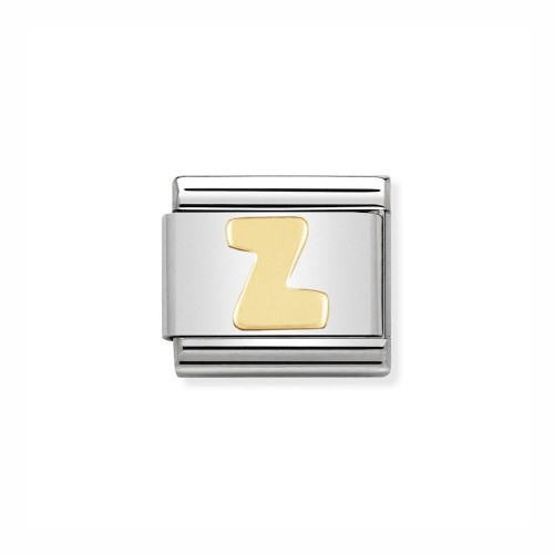 Element Link Nomination Composable Gold litera Z 030101/26