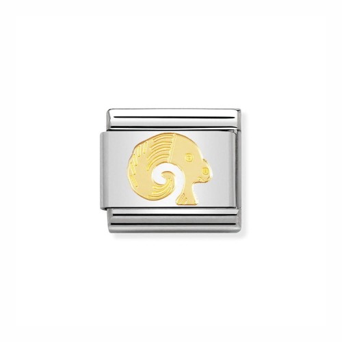 Element Link Nomination Composable Gold znak zodiaku Baran 030104/01