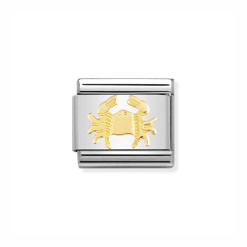 Element Link Nomination Composable Gold znak zodiaku Rak 030104/04