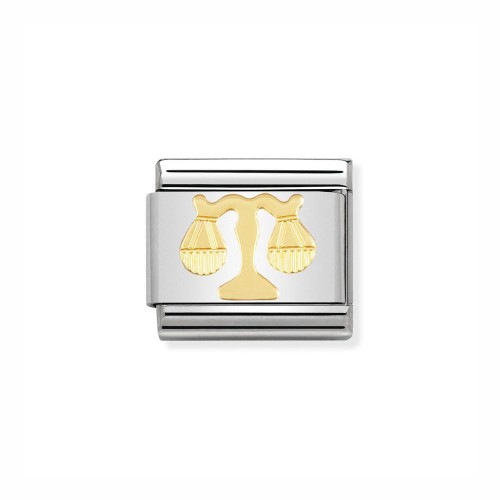 Element Link Nomination Composable Gold znak zodiaku Waga 030104/07