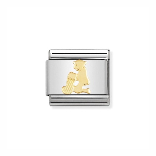 Element Link Nomination Composable Gold znak zodiaku Wodnik 030104/11