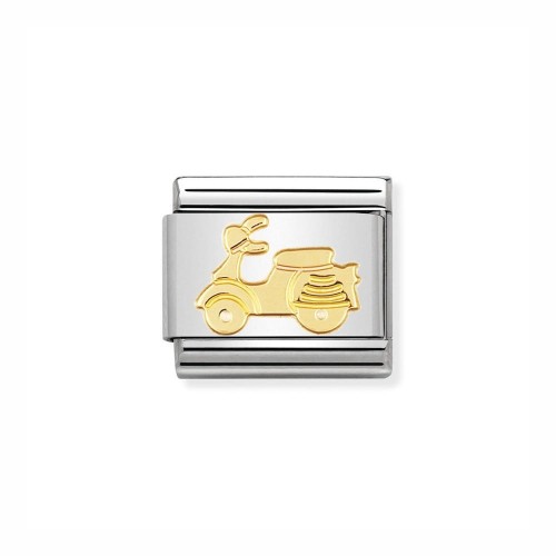Element Link Nomination Composable Gold Skuter 030108/06