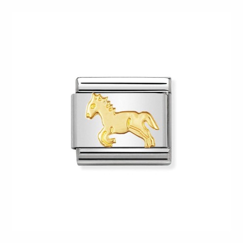 Element Link Nomination Composable Gold Koń 030112/09