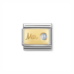 Element Link Nomination Composable Gold Akwamaryn Marzec 030519/03