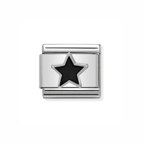 Element Link Nomination Composable Silver Czarna Gwiazda 330202/05