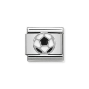 Element Link Nomination Composable Silver Piłka 330202/13