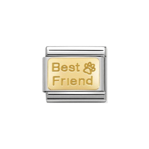 Element Link Nomination Composable Gold Best Friend 030121/50