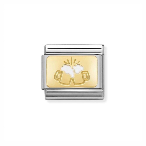 Element Link Nomination Composable Gold Piwny Toast 030284/51