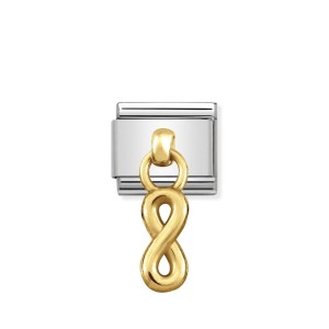 Element Link Nomination Composable Gold Nieskończoność 031800/10