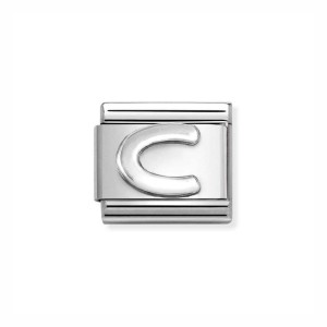 Element Link Nomination Composable Silver Litera C 330113/03