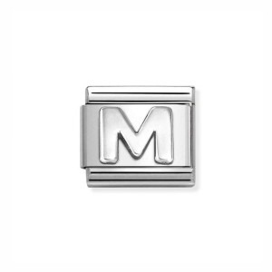 Element Link Nomination Composable Silver Litera M 330113/13