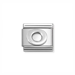 Element Link Nomination Composable Silver Litera O 330113/15
